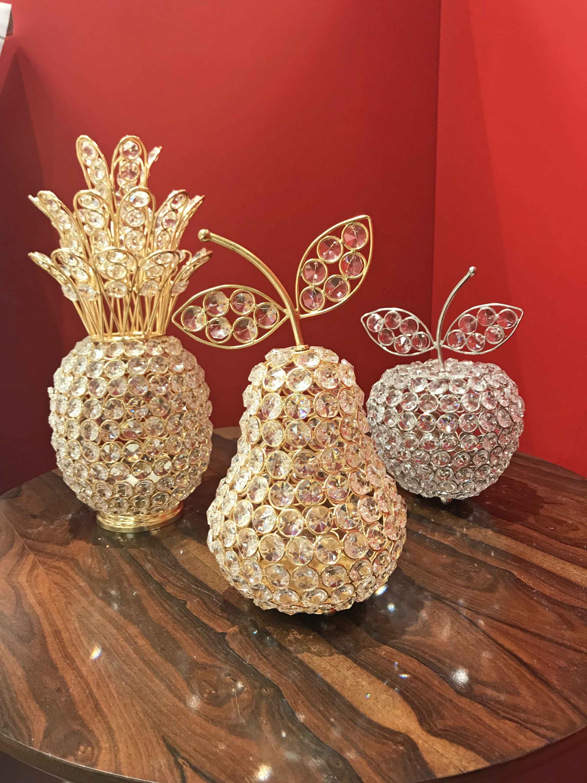 キラキラパイン Amazon.co.jp: Modern Day Accents 5707 ピナ クリスタル